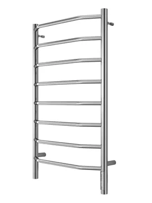 Полотенцесушитель TERMINUS П8 (ШВ:500х850) электро, нерж.сталь, quick touch, правый