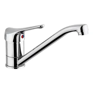 Смеситель для кухни Paini однозахватный, поворотный излив, хром 04CR573