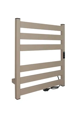 Полотенцесушитель Indigo б/п 600х500 (таймер,скр.монт) бежевый, LСLOKS5E60-50ABERt