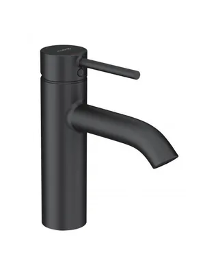 Смеситель KLUDI для умывальника однорычажный, излив 100мм, черный матовый 382823976