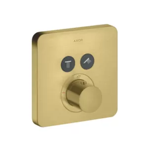 Смеситель для душа Axor 36707950 термостат, встраиваемый, внешняя часть, латунь матовая