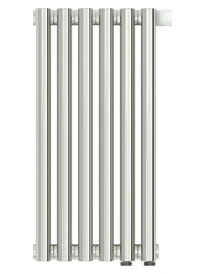 СУНЕРЖА Дизайн радиатор 500х270 (6 секц) нерж.сталь, EU50 левое/правое, 3/4", 00-0322-5006