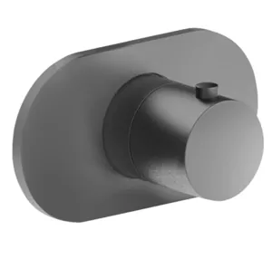 Смеситель для душа Fantini встр., термостат, однозахватный Matt Gun Metal 47P5P300B