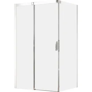 Душевой уголок RAVAK MSDPS-120/90 L (1205х905х1950) раздвижная дверь, белый+Transparent