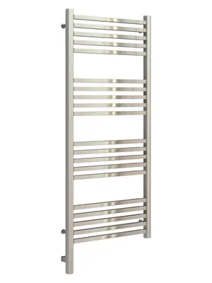 СУНЕРЖА Полотенцесушитель 1200х500 (20 ступ.) нерж.сталь, МЭМ левый, 00-5700-1250