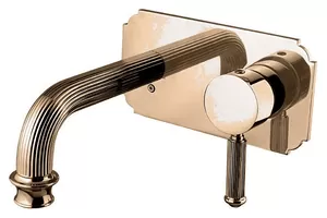 Смеситель CEZARES -BLSM2-02-L для раковины, встраиваемый, с донным клапаном, бронза