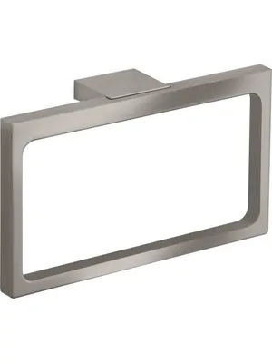 Полотенцедержатель Keuco Edition11 261х149 настенный, кольцо, никель шлифованный 11121050000