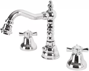 Смеситель CEZARES -BBS2-01 для биде, 3 отверстия, с донным клапаном, хром