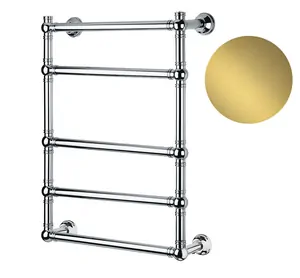 Полотенцесушитель электрический Margaroli (600х780) золото брашированное MA9514NN0501BG