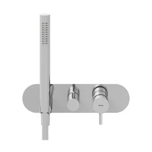Смеситель встраиваемый Ravak X070207 для ванны/душа, с ручным душем, хром