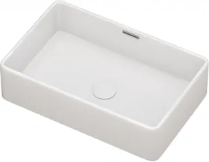 Раковина накладная Aquanet -3 550х350х140 перелив, без отв. под смеситель, белый 273673