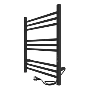 Полотенцесушитель Indigo б/п 600х500 (,скр.монт, ун.подкл) черный муар LСLTE60-50BRR