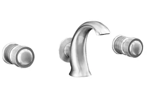 Смеситель для раковины Devon&Devon EXC-RY133MCR настенный, на 3 отверстия, хром