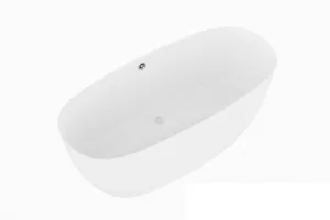 Ванна отдельностоящая Astra-Form 01010018 (1600х750х630) иск. камень, ножки в комплекте,белый