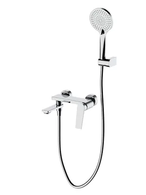 Смеситель CEZARES -VD-01 для ванны/душа, настенный, однозахватный, ручной душ, хром