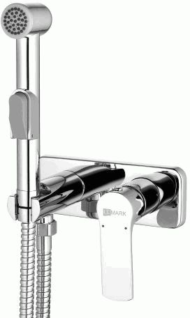 Смеситель встраиваемый Lemark LM1519C с гигиеническим душем, хром