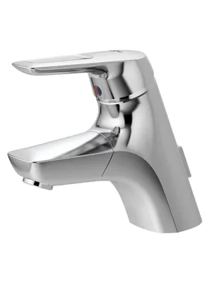 Ideal Standard BLUE Смеситель для умывальника A5654AA выдвижной излив 136мм, д/к, жест подв