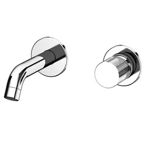 Смеситель для умывальника Paini встраиваемый, однозахватный, хром 7GCR208