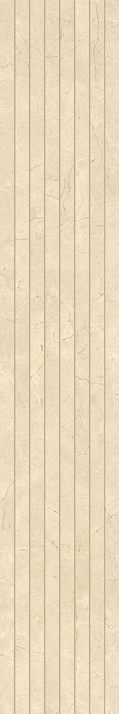 ITALGRANITI CALCIS Crema Lappato Listello Tratto 6mm 20x120 глянцевая