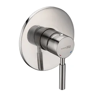 Смеситель для душа WasserKRAFT Wern 4251 встраиваемый, однозахватный, с внутр. частью, цвет: никель