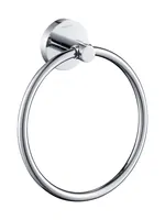 Полотенцедержатель-кольцо Aquatek AQ4112CR настенный, латунь, цвет: хром