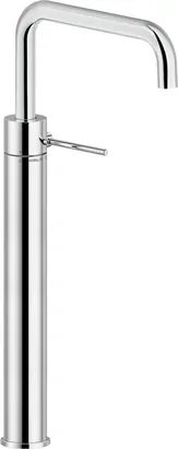 Смеситель NOBILI для раковины, однозахватный, высокий излив, Eco, хром VE125128/3CR