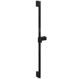 Душевая штанга RAVAK X07P679 70 см, с подвижным держателем, черный матовый