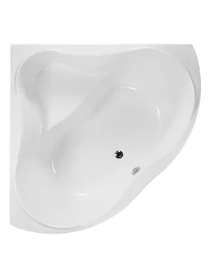 Ванна акриловая VAGNERPLAST 143 (1430х1430х450) угловая, белая VPBA143IRI3X-04