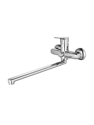 Смеситель IDDIS Х для ванны ZDXSBL2i10WA 350мм,однозахватный,без душевого гарнитура,хром