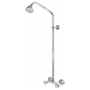 Душевая система VARION Armaturen 1530171 смеситель, верхний душ, резиновые кран-буксы