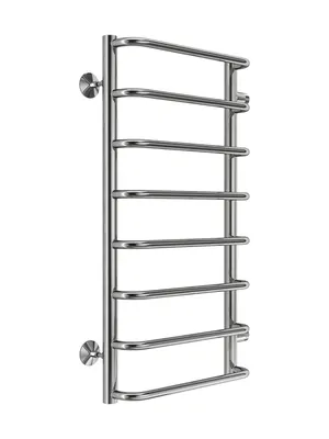 Полотенцесушитель TERMINUS П8 (ШВ:400х800) водяной, нерж.сталь, боковое подкл., м/о 600