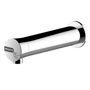Смеситель для раковины Presto антивандальн,настенный,бесконтактн,питание от батареи,хром 57036