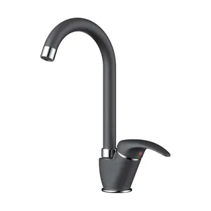 Смеситель для мойки Omoikiri BL, черный, высокий поворотный излив 4994270