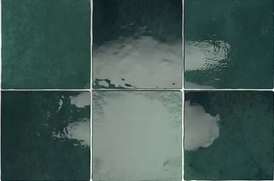 Artisan Moss Green  13.2X13.2 глянцевая