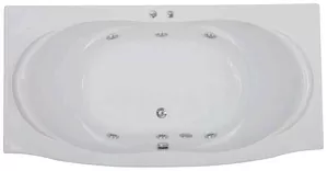 Ванна акриловая BAS 1940х900 прямоугольная, каркас, без слива-перелива, с г/м FLAT