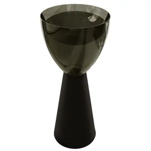 Раковина напольная ABBER 450х450х900 отдельностоящая, черный/оливковый AT2703Black-Vesuvian