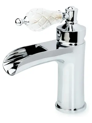 Смеситель Boheme 221-CRST для раковины, на 1 отверстие, однозахватный, низкий излив, хром