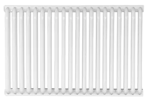 Радиатор стальной КЗТО 2-500 (540х822х100) 20 секций, 1360Вт, 1/2" бок.подключение, белый