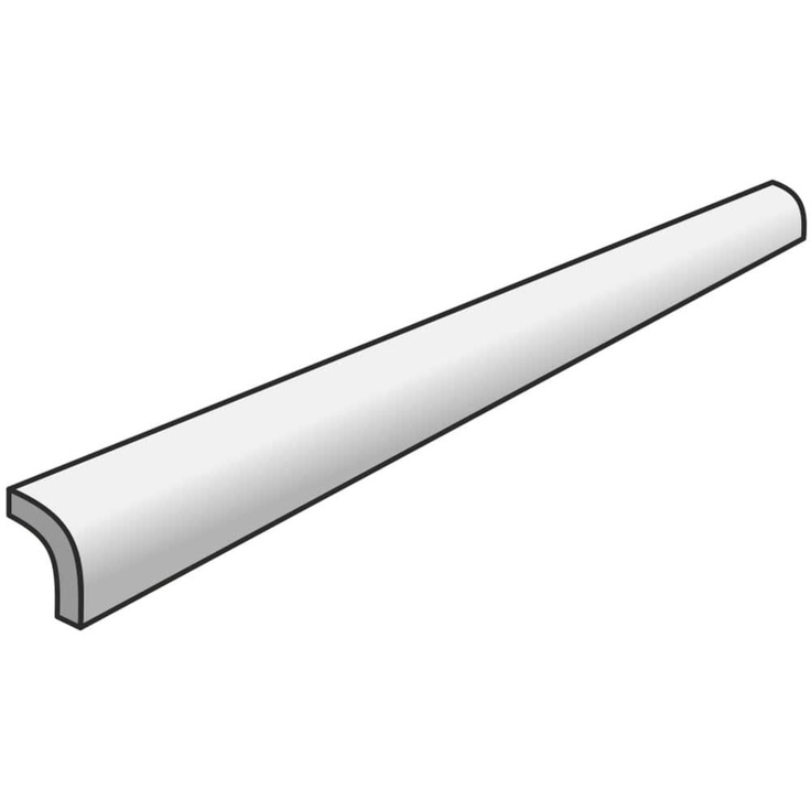 Sant Agostino Digitalart CSAQRDAW30 Quarter Round White 1,5x30 матовая