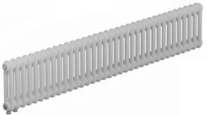 Радиатор стальной двухтрубчатый RIFAR 2018 - 35 секций, нижнее подкл. с терм.клапном, белый