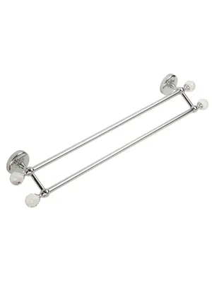 Migliore Полотенцедержатель двойной 60 см хром/SWAROVSKI ML.AMR-60.423.CR