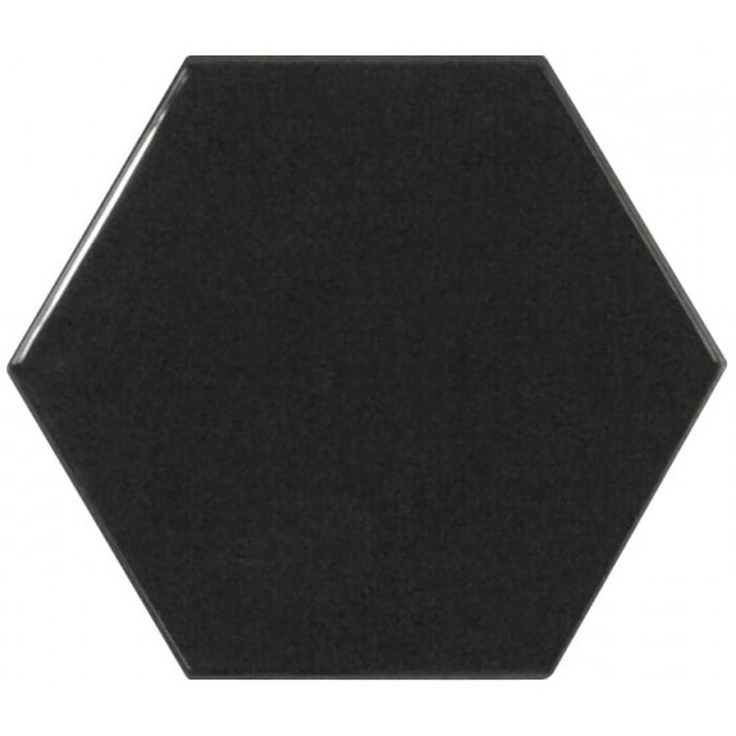 Equipe Scale 21915 Hexagon Black 10,7x12,4 глянцевая