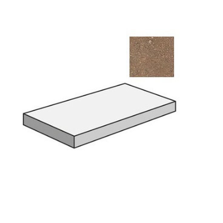 Sant Agostino Duo CSAGDDBO12 Gradone Angolare Dx Cotto 33x120 матовая