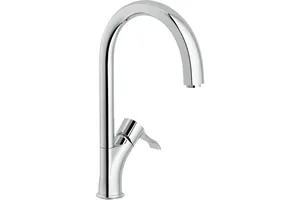 Смеситель NOBILI для кухни, поворотный излив, хром SI98113CR