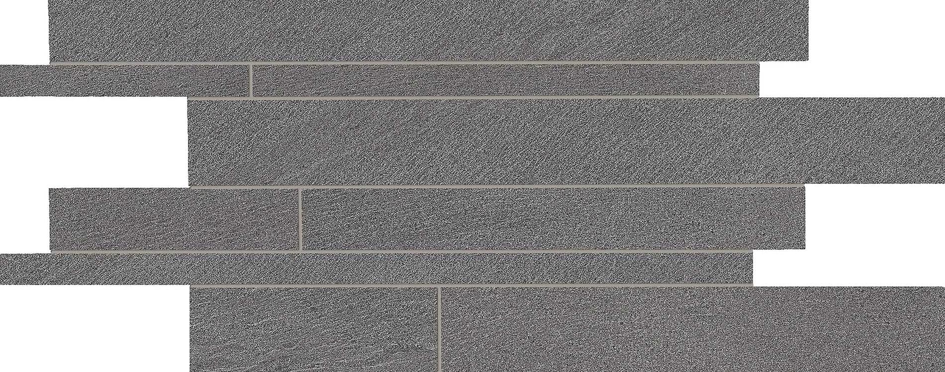мозаика Stone Talk Listelli Sfalsati Minimal Dark Naturale 30x60