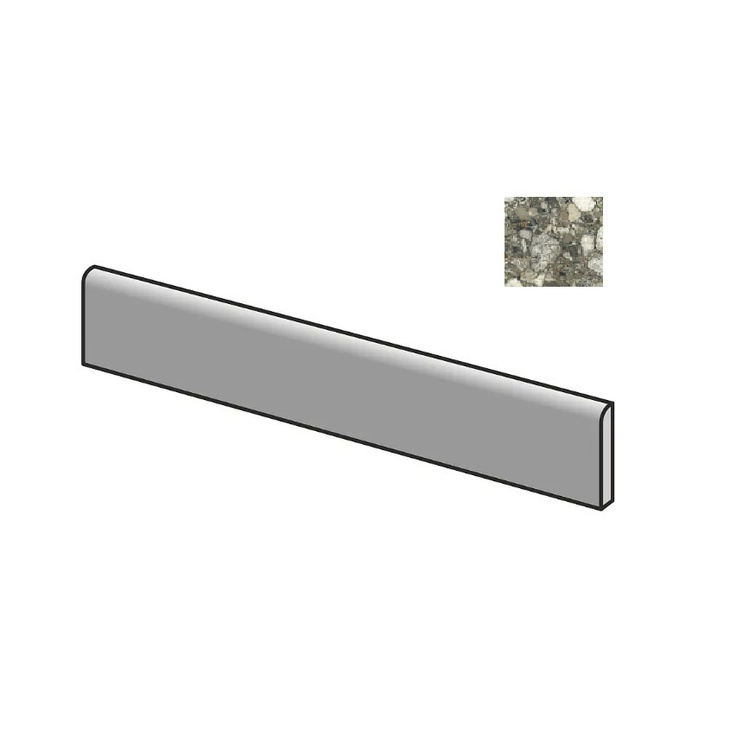 Sant Agostino Venistone CSABVEEM90 Battiscopa 90 Emerald 7,3x90 матовая