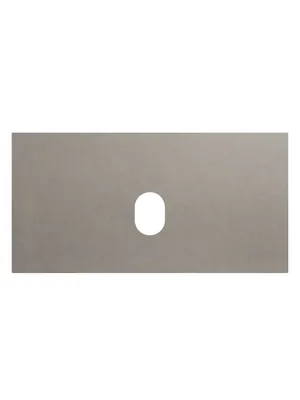 Столешница BelBagno (916x468х10) керамогранит, без отв. под смеситель, Cemento KEP-90-CEM-W0