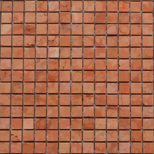 Marble Mosaic Rosso Verona Polished 30.5X30.5 полированная