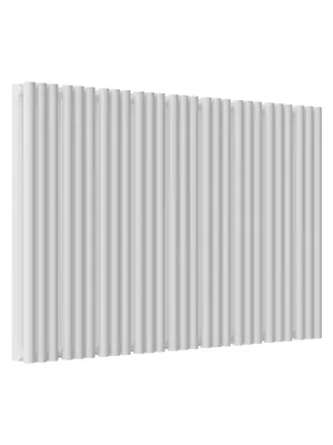 Радиатор стальной Empatiko V S2 двухтруб 1072х536х122 27 сек бок.подкл, 3124Вт, Mild White