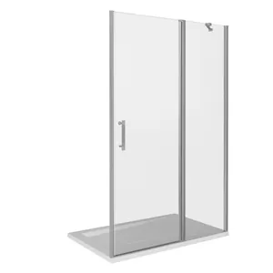 Дверь душевая GOOD DOOR BAS WTW-130-C-WE (130х185) распаш.,без магнит. проф., белый электрофар